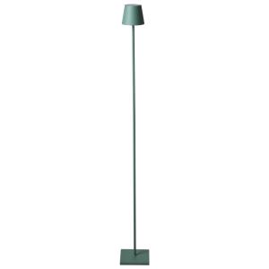 Lampadaire led sans fil métal vert