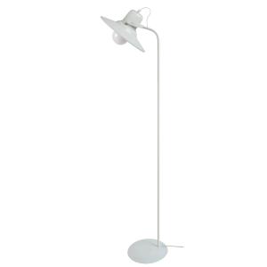 Lampadaire liseuse métal  blanc 29  cm