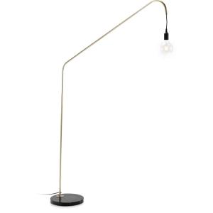 Lampadaire Marbre Noir 120x35x202 cm