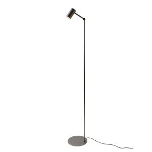 Lampadaire métal argent 22x22x134cm
