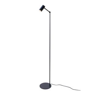 Lampadaire métal bleu 22x22x134cm