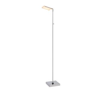 Lampadaire métal chromé