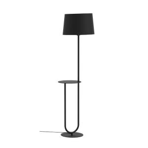 Lampadaire métal h146.5cm noir