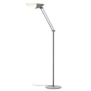 Lampadaire métal h182 cm Gris