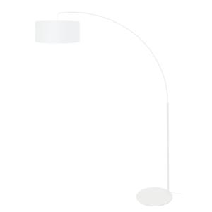 Lampadaire métal H190cm  blanc;Abat-jour: blanc