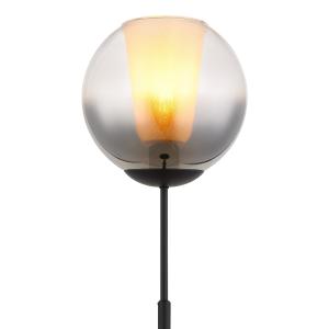 Lampadaire métal noir mat, 154,5cm