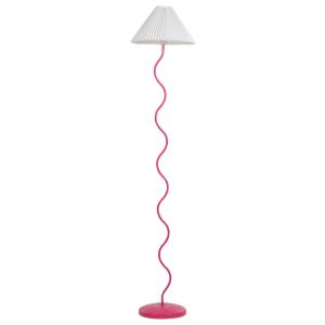 Lampadaire métal rose