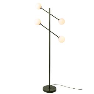 Lampadaire métal vert 48x26x170cm