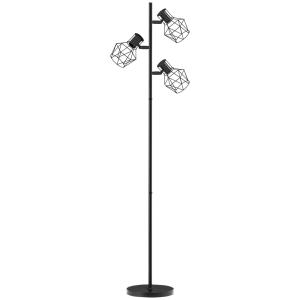 Lampadaire sur pied 3 lumières interrupteur individuel e27…