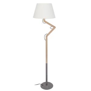 Lampadaire tissu écru 40  cm