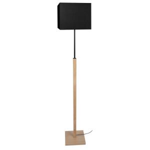 Lampadaire TOSEL ,bois,naturel,H 156xD30x P 30cm