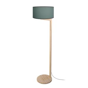 Lampadaire TOSEL ,bois,naturel,H163xD 45xP45cm