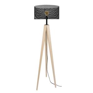 Lampadaire TOSEL ,métal,naturel,H 160xD45x P 45cm
