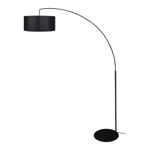 Lampadaire TOSEL ,métal,Noir , H 190xD150x P 40cm