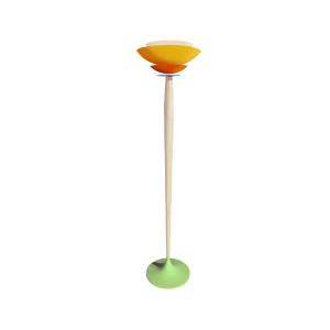 Lampadaire vertical bois jaune D43xP43xH160 cm