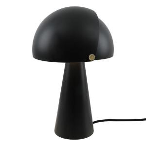 Lampe à poser abat-jour amovible h33.5cm noir