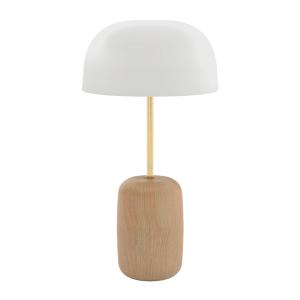 Lampe à poser, abat-jour blanc