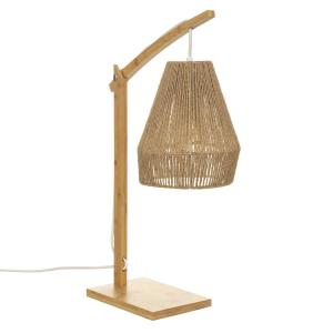 Lampe à poser arc naturel H55cm