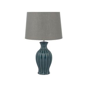 Lampe à poser céramique gris