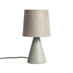 Lampe à poser céramique vert olive