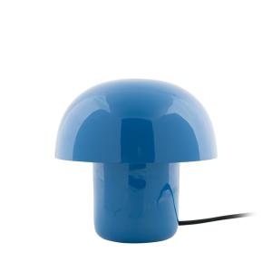 Lampe à poser champignon en métal - Bleu