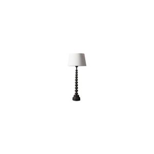 Lampe à poser en aluminium marron