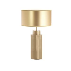 Lampe à poser en céramique, doré H : 64cm