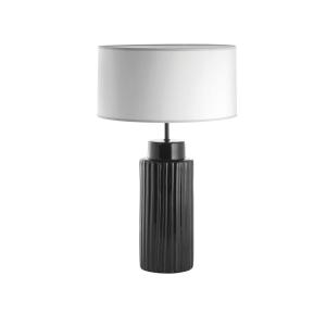 Lampe à poser en céramique, noir H : 64cm