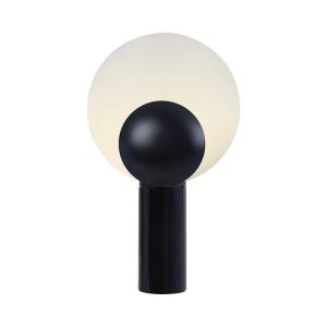 Lampe à poser en marbre h49cm noir