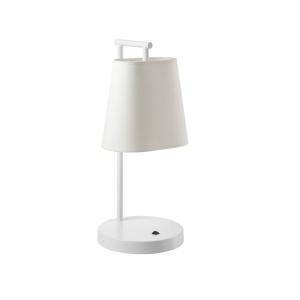 Lampe à poser en métal, beige H : 44cm