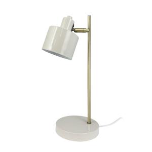lampe à poser en métal Beige/laiton