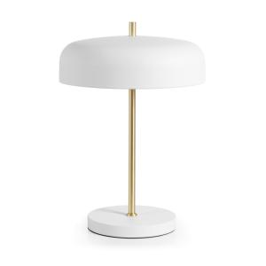 Lampe à poser en métal, blanc H : 45cm