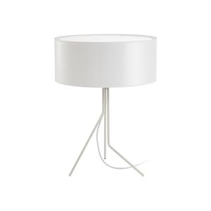 Lampe à poser en métal, blanc H : 60cm