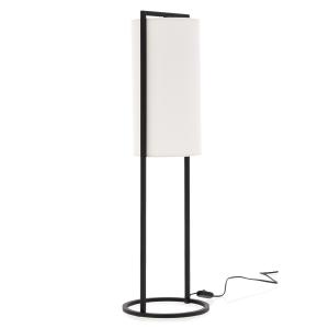 Lampe à poser en métal, blanc H : 79cm