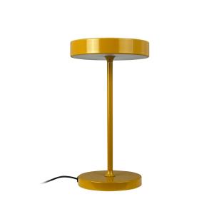 Lampe à poser en métal curry