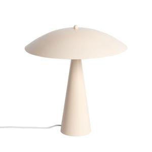 Lampe à poser en métal  - Écru