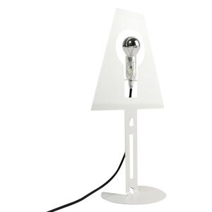 Lampe a poser en métal fil noir