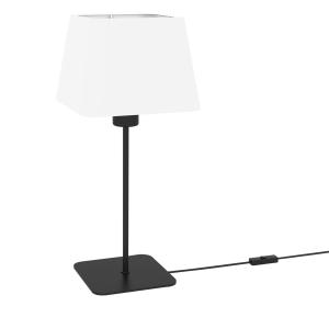 Lampe à poser en métal H 43 cm Blanc