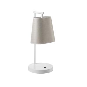 Lampe à poser en métal, marron H : 44cm