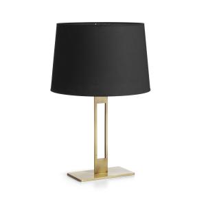 Lampe à poser en métal, noir H : 56cm