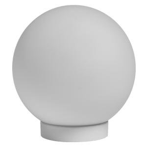 Lampe à poser en verre blanc connectée LED intégrée, D20cm…