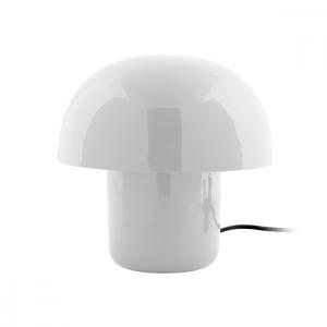 Lampe à poser fat mushroom h20cm en métal blanc