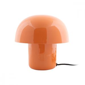 Lampe à poser fat mushroom h20cm en métal orange