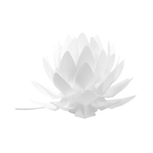 Lampe à poser fleur blanc