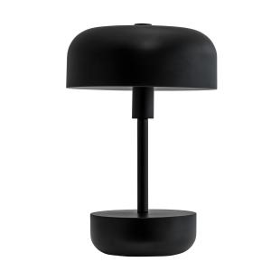 Lampe à poser LED rechargeable noire