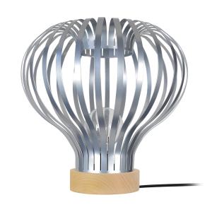 Lampe a poser métal  aluminium 34  cm