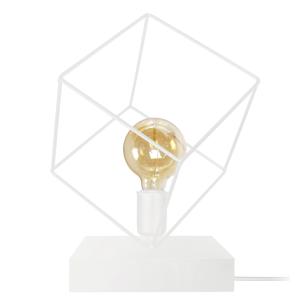 Lampe a poser métal  blanc 35  cm