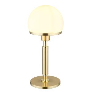 Lampe à poser métal couleur laiton, 40cm