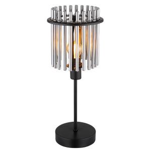 Lampe à poser métal noir mat, 1x E14