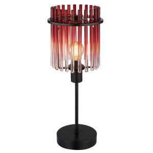 Lampe à poser métal noir mat, 37,5cm